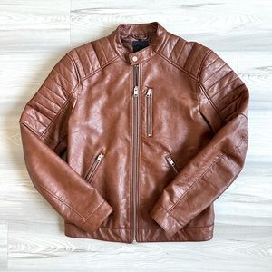 🌿 H&M Leather Jacket